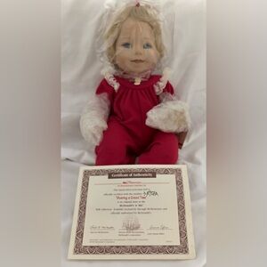 Sharing a Good Time Doll – Ashton Drake McDonald’s ’n’ Me 1996 Grimace COA